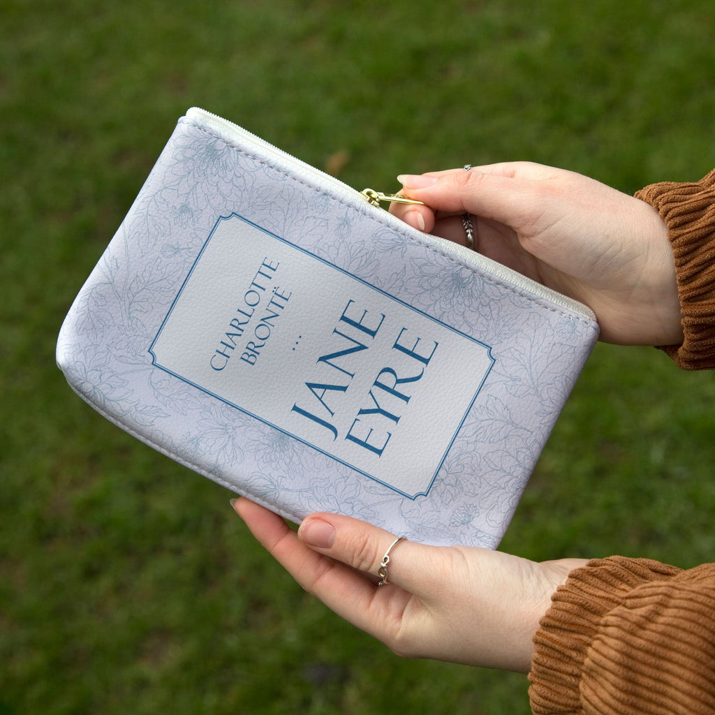 Jane Eyre Lilac Purse by Charlotte Brontȅ featuring Floral Design, by Well Read Co. - Hands